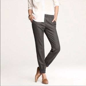J.Crew wool jogger trousers